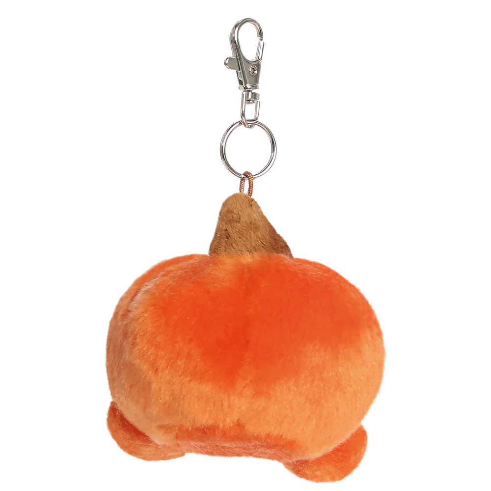 Palm Pals Paisley Pumpkin Clip-On 10cm Soft Toy - Image 4