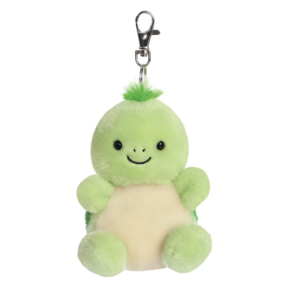 Palm Pals Tiny Turtle Clip-On 10cm Soft Toy