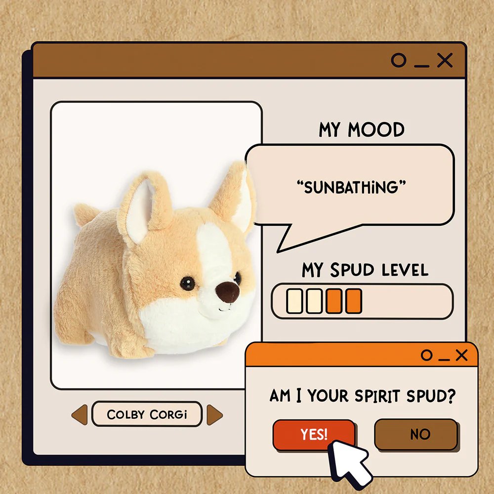 Spudsters Colby Corgi Dog 24cm Soft Toy - Image 5