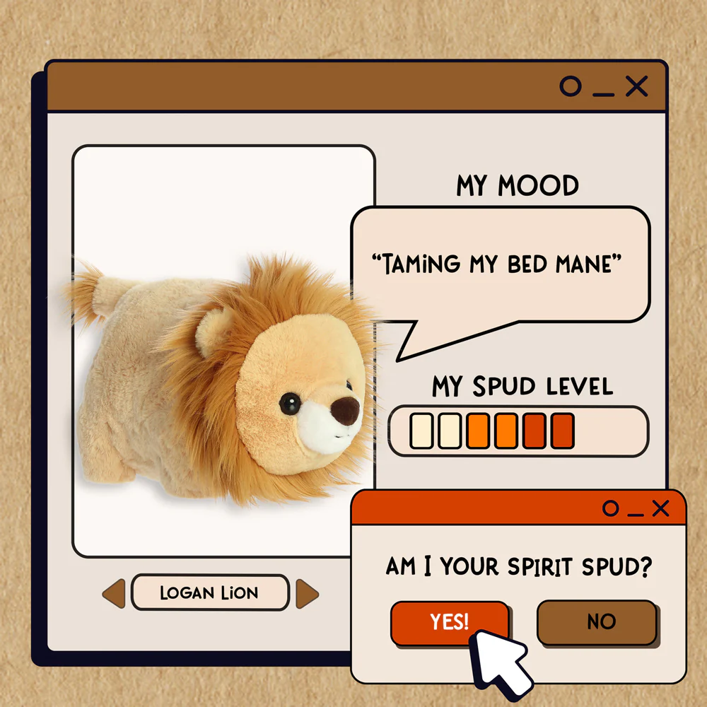 Spudsters Logan Lion 24cm Soft Toy - Image 5