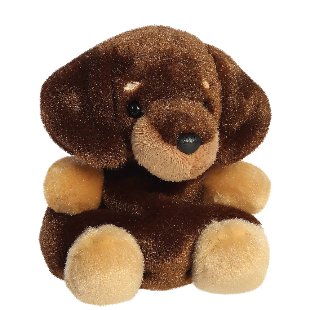 Palm Pals Houdini Dachshund 13cm Soft Toy - Image 2