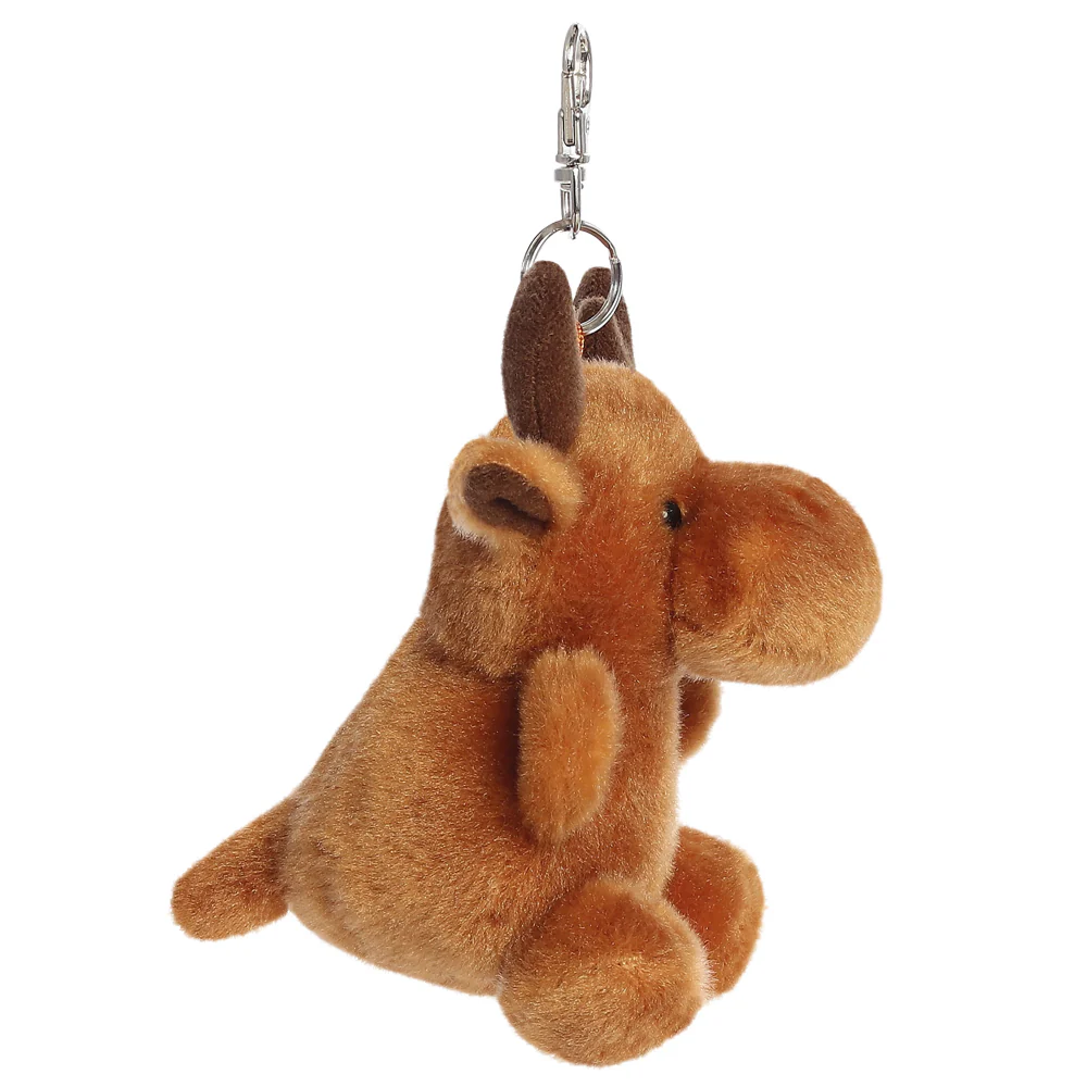 Palm Pals Cinnamon Reindeer Clip-On 10cm Soft Toy - Image 3