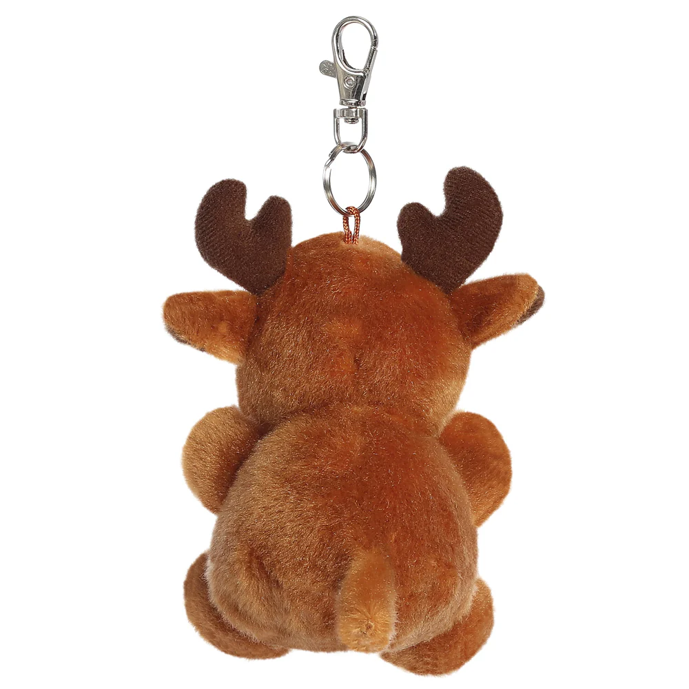 Palm Pals Cinnamon Reindeer Clip-On 10cm Soft Toy - Image 4