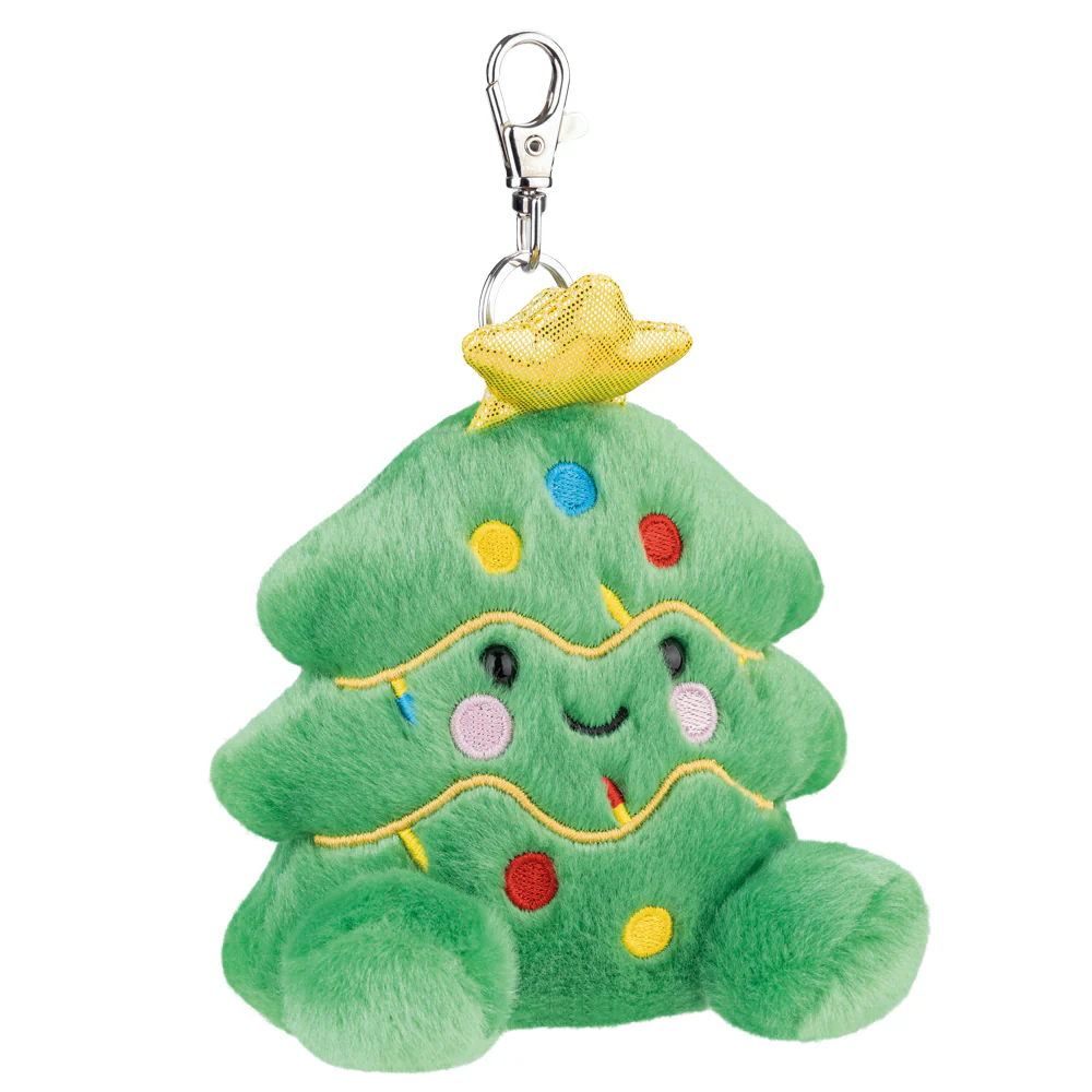Palm Pals Douglas Christmas Clip-On 10cm Soft Toy - Image 2
