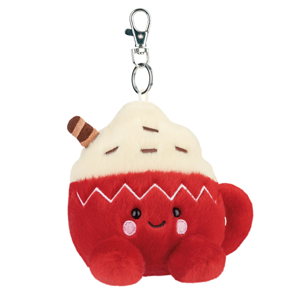 Palm Pals Cassia Hot Cocoa Clip-On 10cm Soft Toy - Image 2
