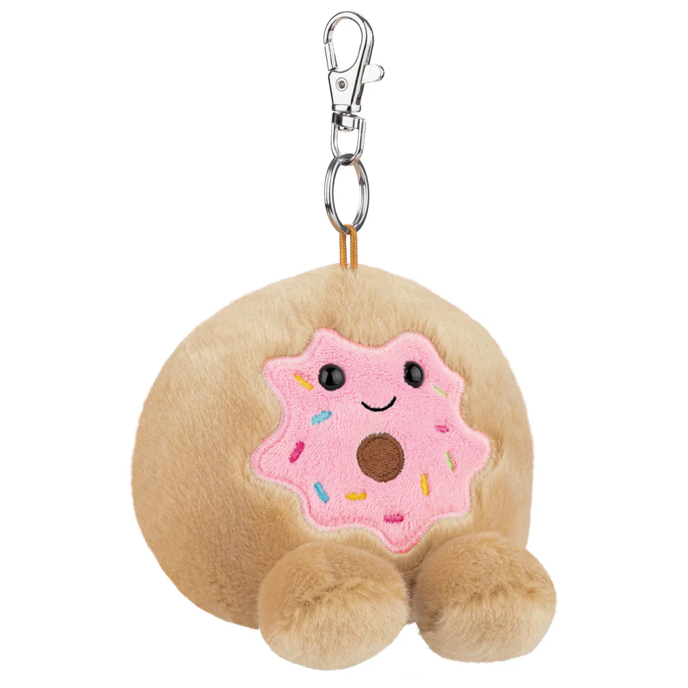 Palm Pals Claire Donut Clip-On 10cm Soft Toy - Image 2