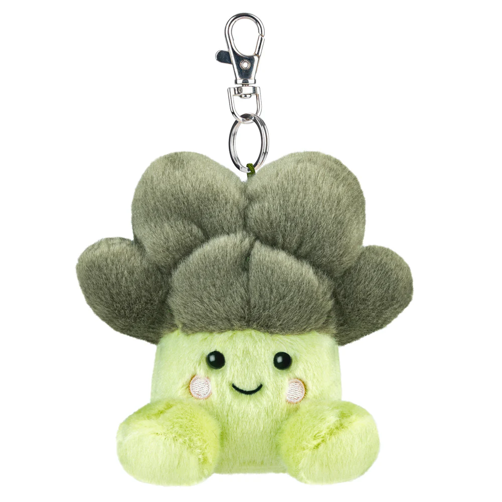 Palm Pals Luigi Broccoli Clip-On 10cm Soft Toy