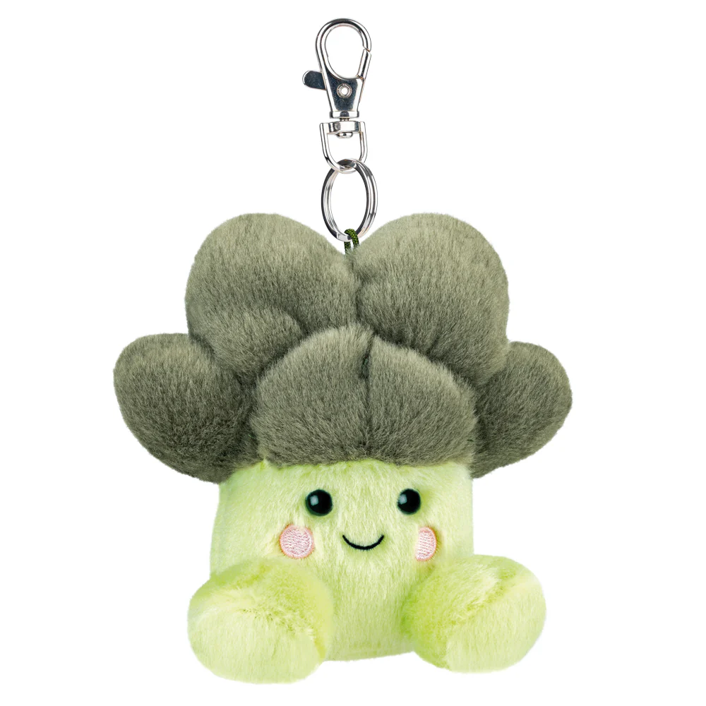 Palm Pals Luigi Broccoli Clip-On 10cm Soft Toy - Image 2