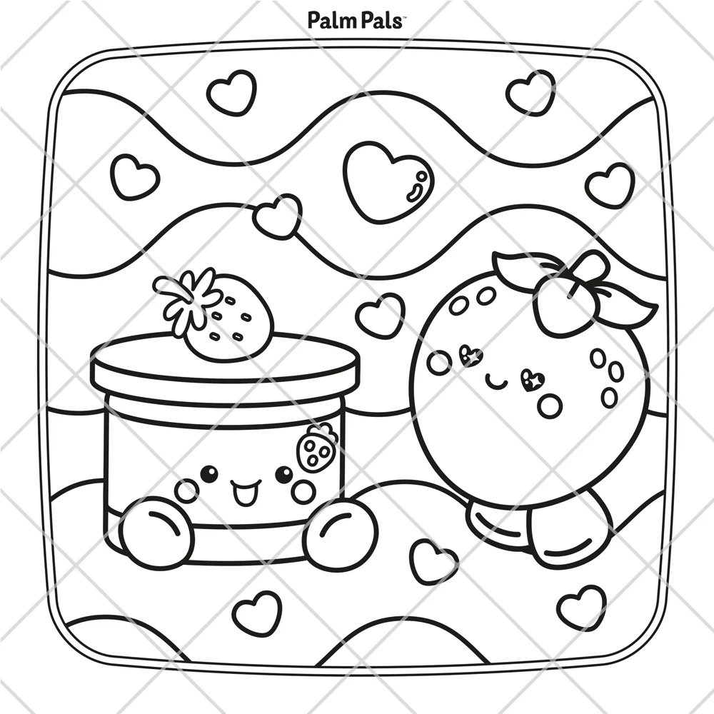 Palm Pals Best Friends: A Cute and Cosy Colouring Book - Image 10