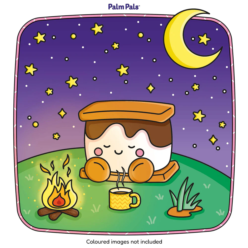 Palm Pals Best Friends: A Cute and Cosy Colouring Book - Image 3