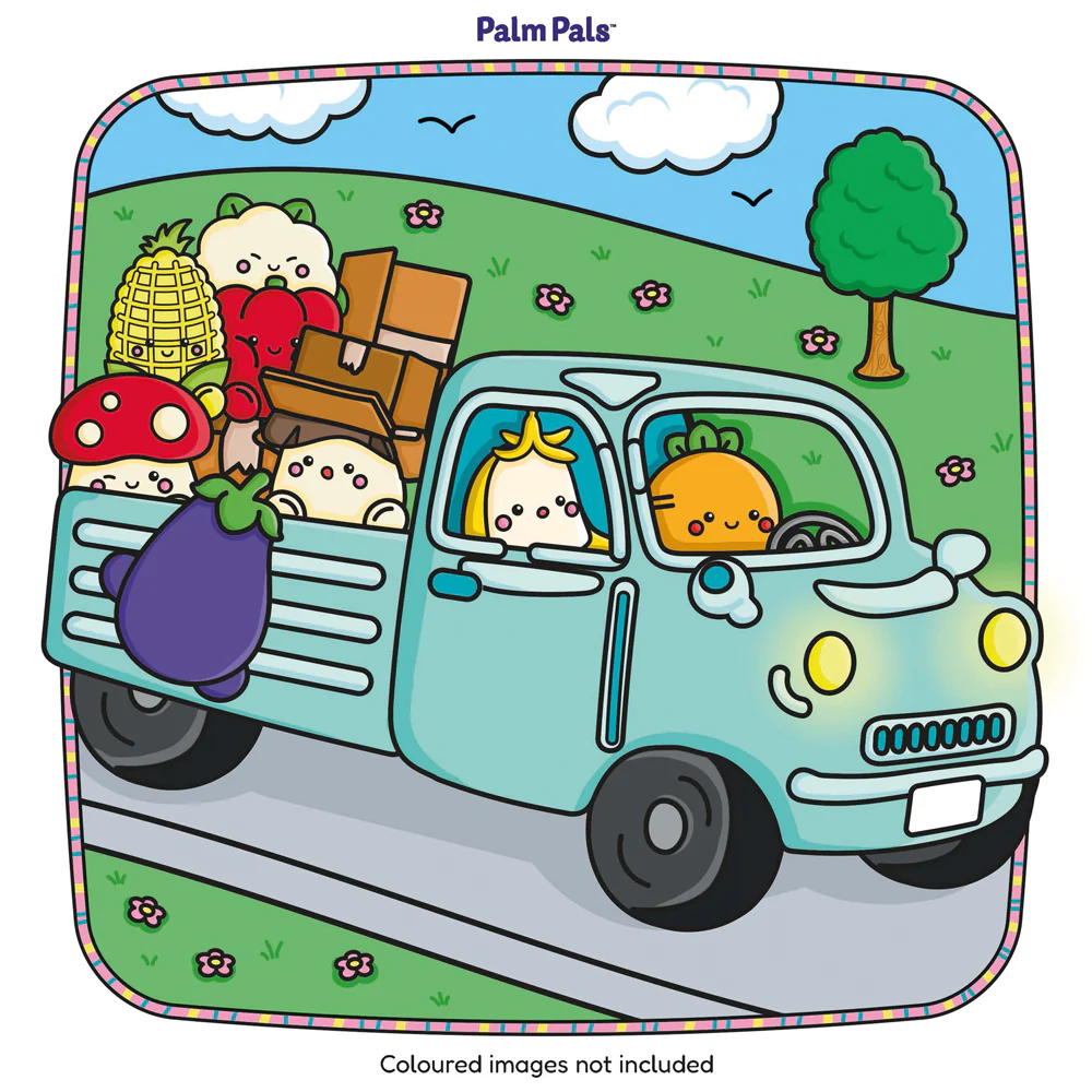 Palm Pals Best Friends: A Cute and Cosy Colouring Book - Image 4