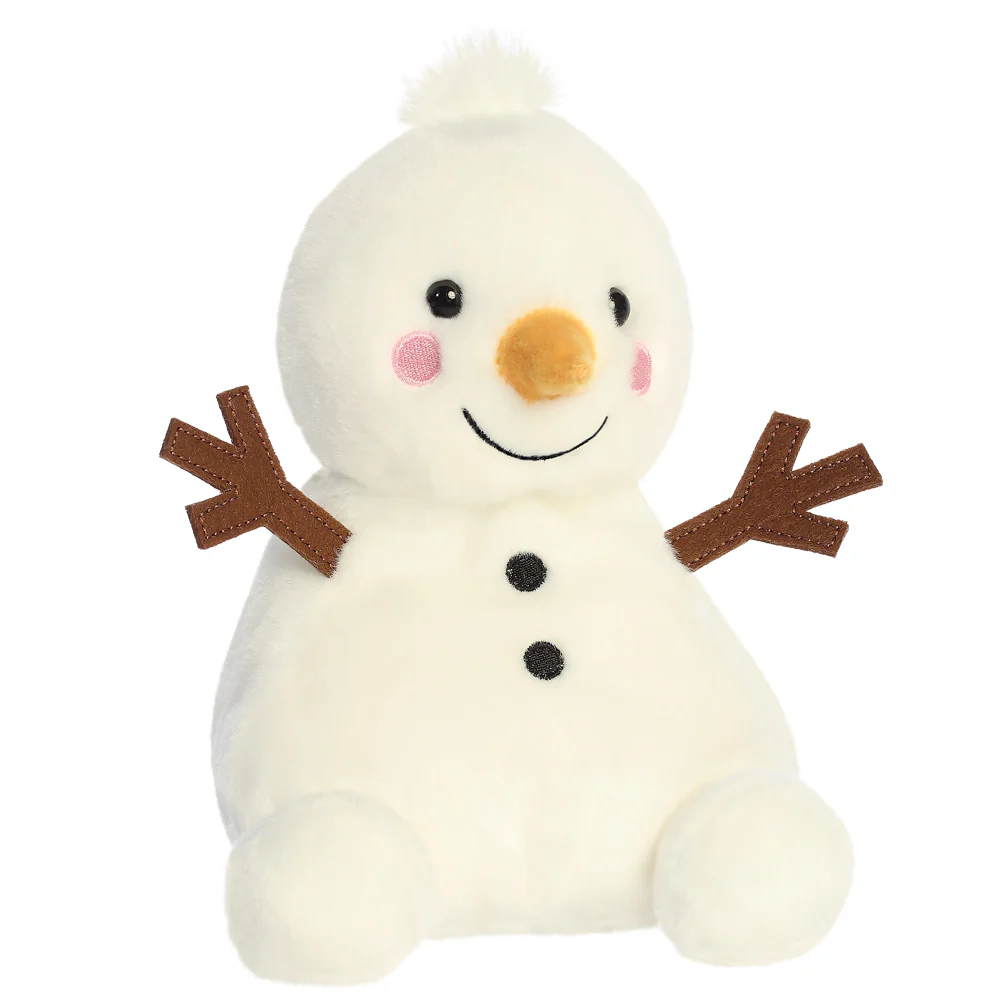 Palm Pals Twig Snowman Medium 20cm Soft Toy - Image 2