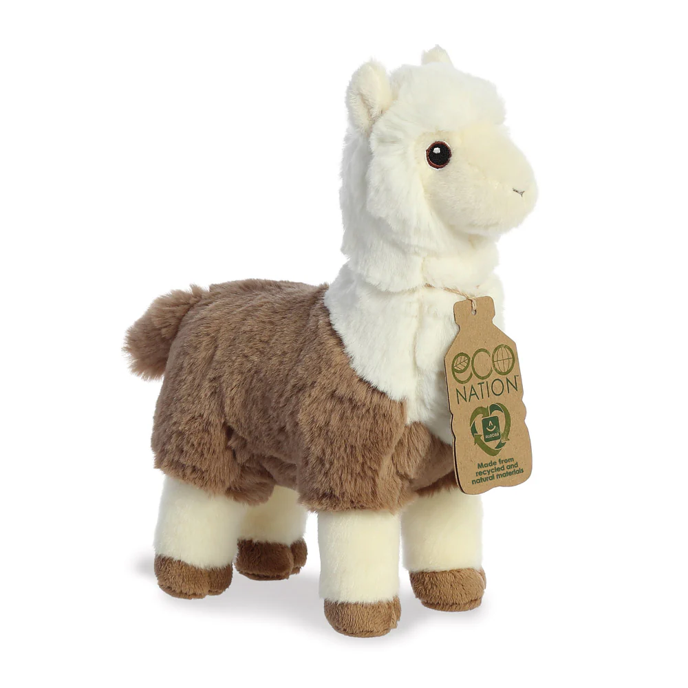 Eco Nation Alpaca Two-Tone Soft Toy