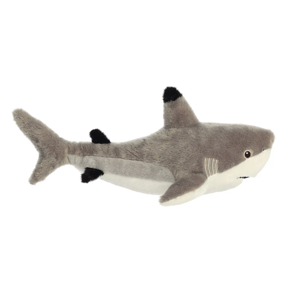 Eco Nation Blacktip Shark Soft Toy - Image 5