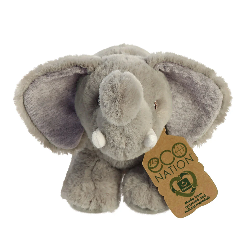 Eco Nation Elephant Soft Toy - Image 2