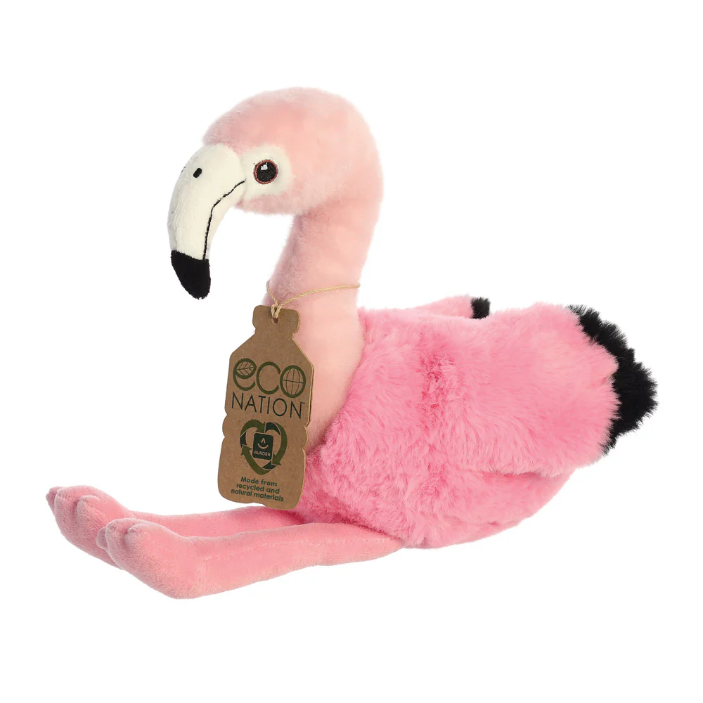 Eco Nation Flamingo Soft Toy - Image 3