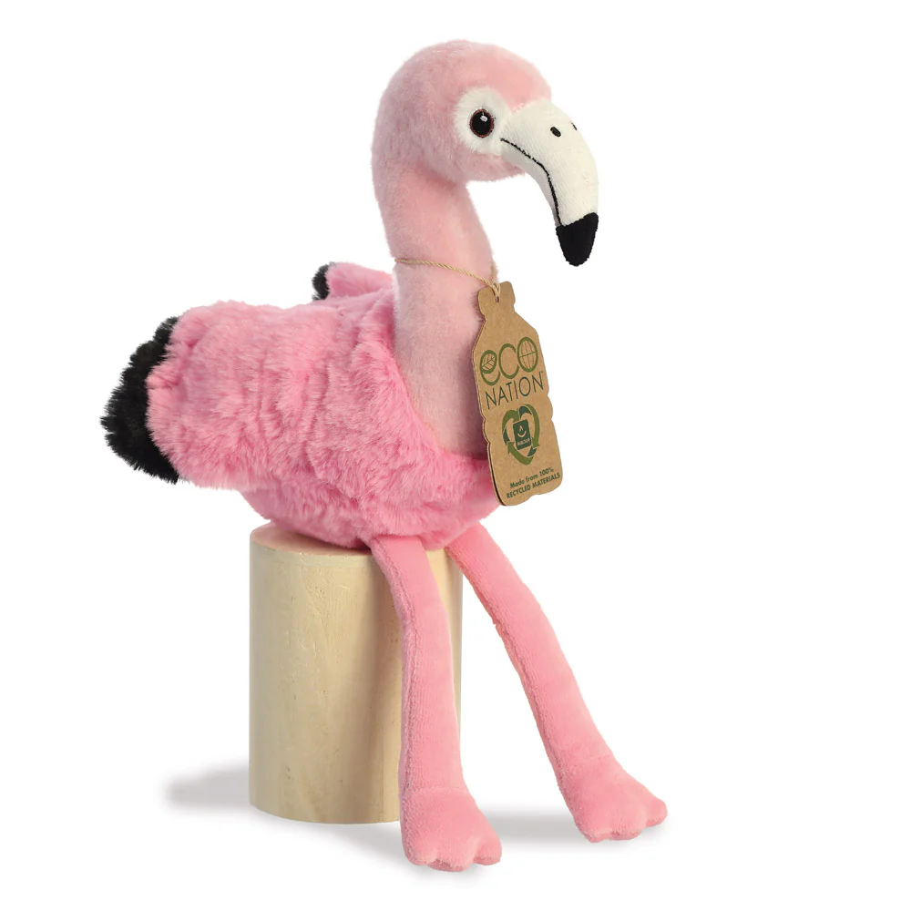 Eco Nation Flamingo Soft Toy - Image 4
