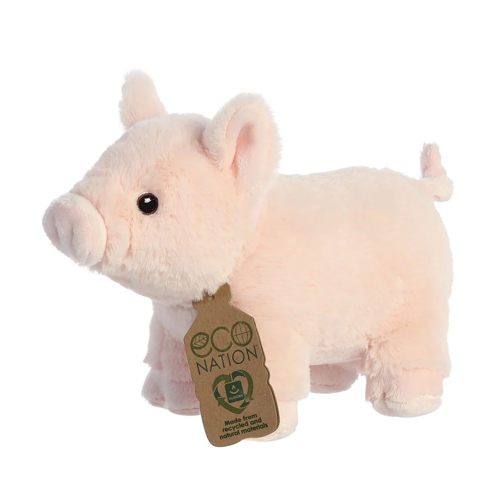Eco Nation Pig Soft Toy - Image 3