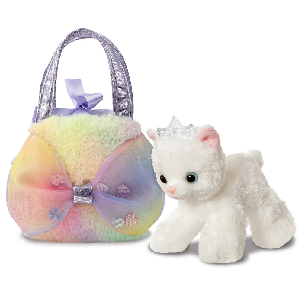 Fancy Pal Big Bow Princess Kitty Soft Toy - Image 3