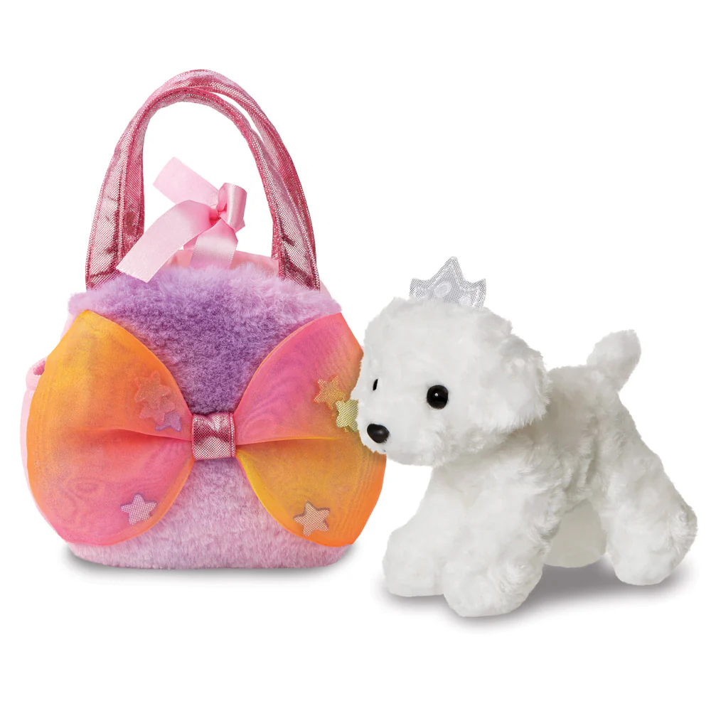 Fancy Pal Big Bow Princess Puppy Soft Toy - Image 3