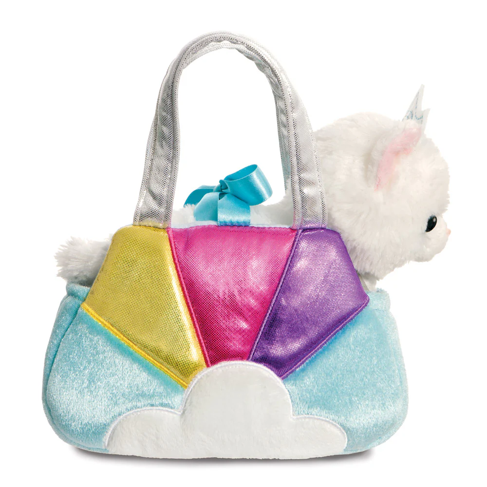 Fancy Pal Rainbow Princess Cat Soft Toy - Image 2