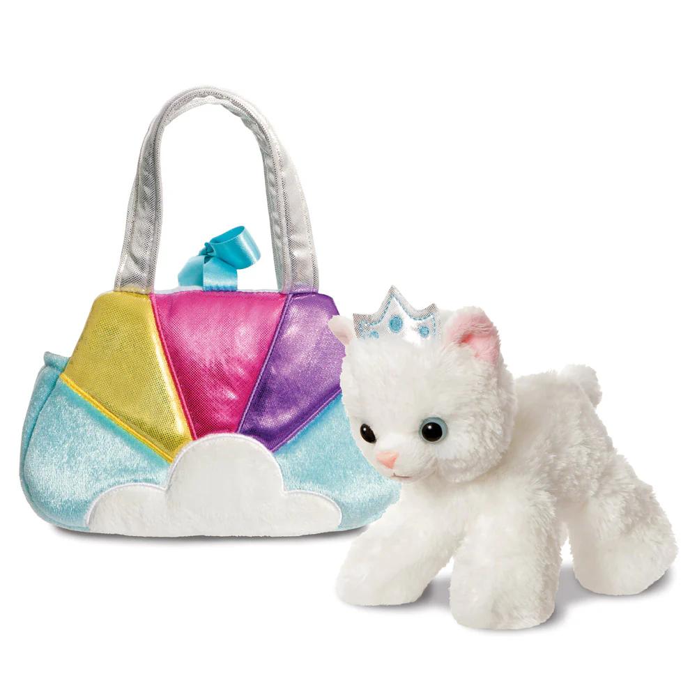 Fancy Pal Rainbow Princess Cat Soft Toy - Image 3