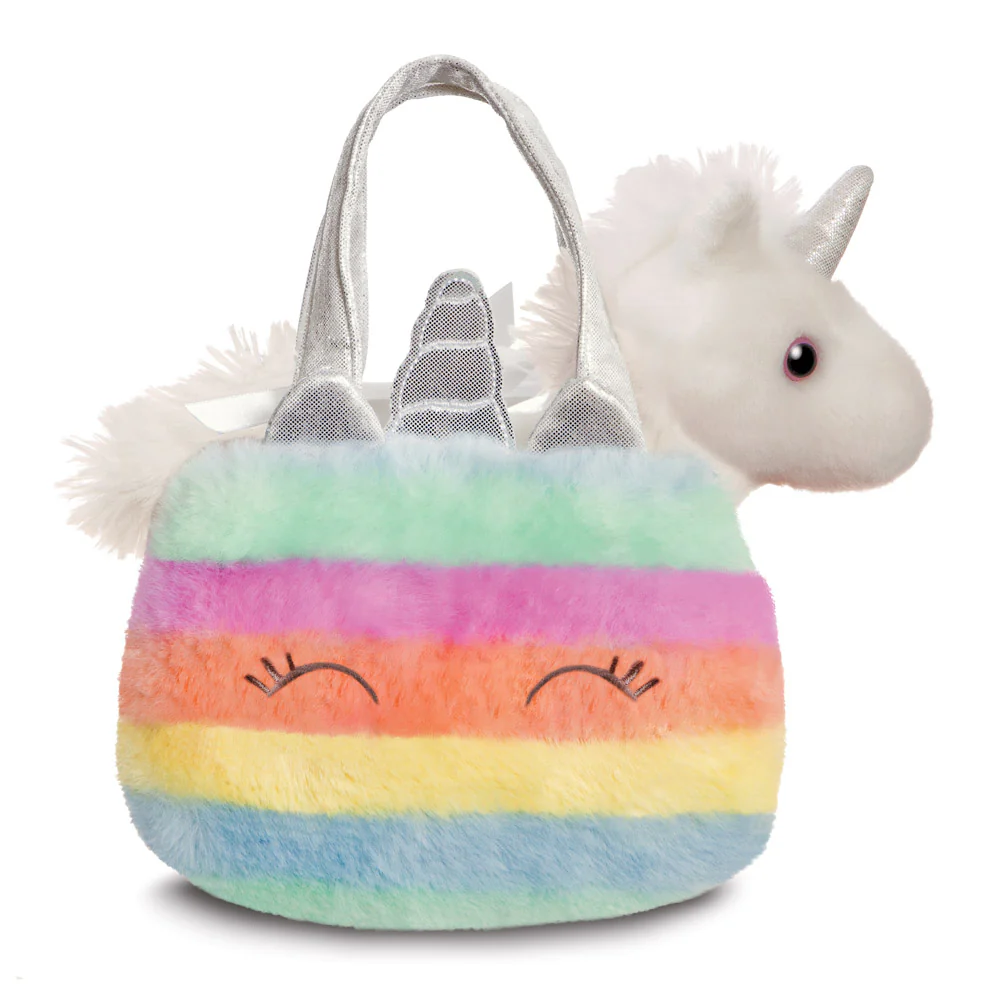 Fancy Pal Rainbow Unicorn Soft Toy - Image 2