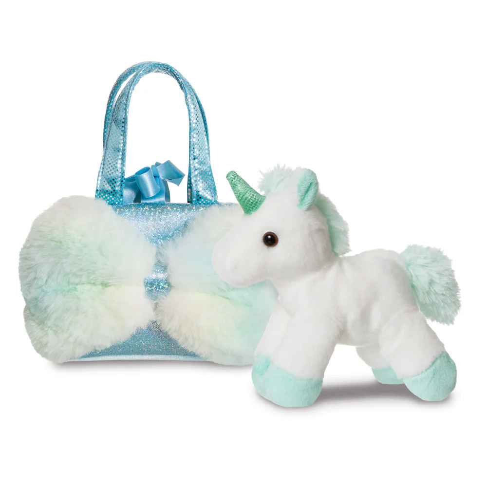 Fancy Pal Unicorn Aqua Pastel Soft Toy - Image 3