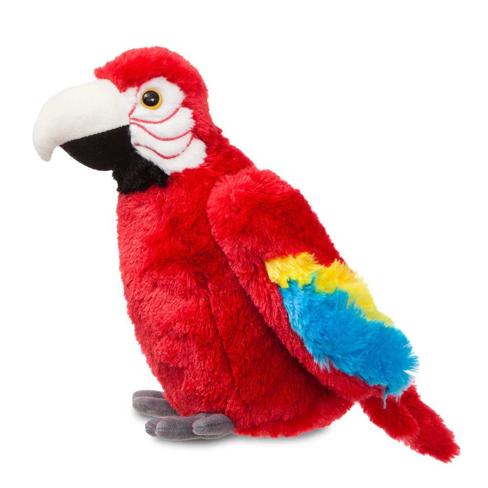 Flopsies Muriel Scarlet Macaw Parrot Soft Toy