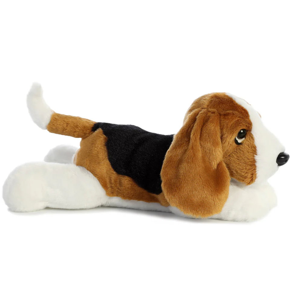 Flopsies Basset Hound Dog Soft Toy - Image 4