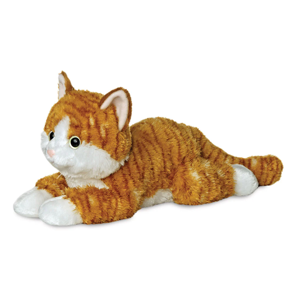 Flopsies Ginger Tabby Cat Soft Toy - Image 2
