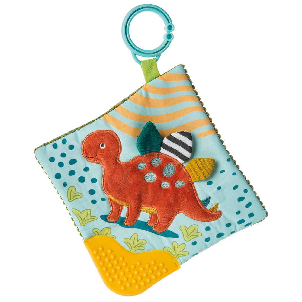 Mary Meyer Dinosaur Crinkle Teether Baby Toy