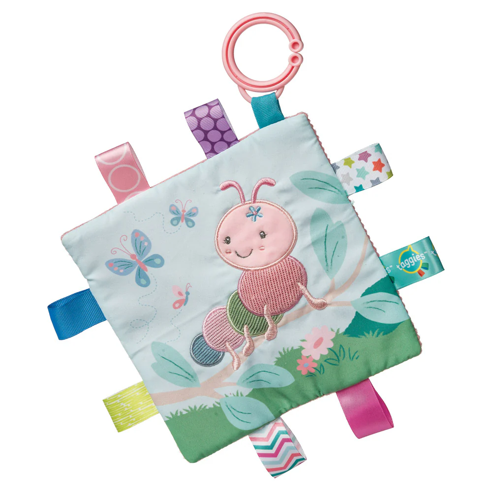 Mary Meyer Taggies Caterpillar Crinkle Me Baby Book Toy