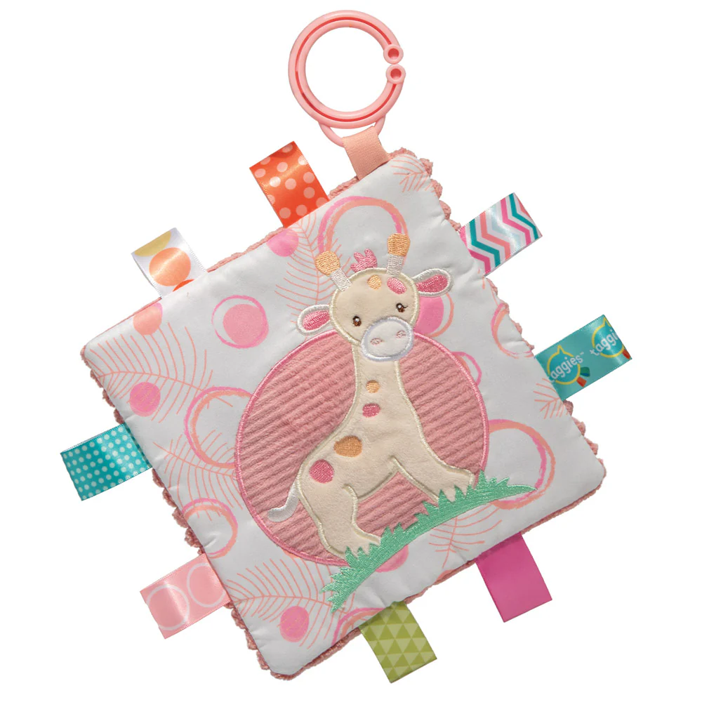 Mary Meyer Taggies Giraffe Crinkle Me Baby Toy