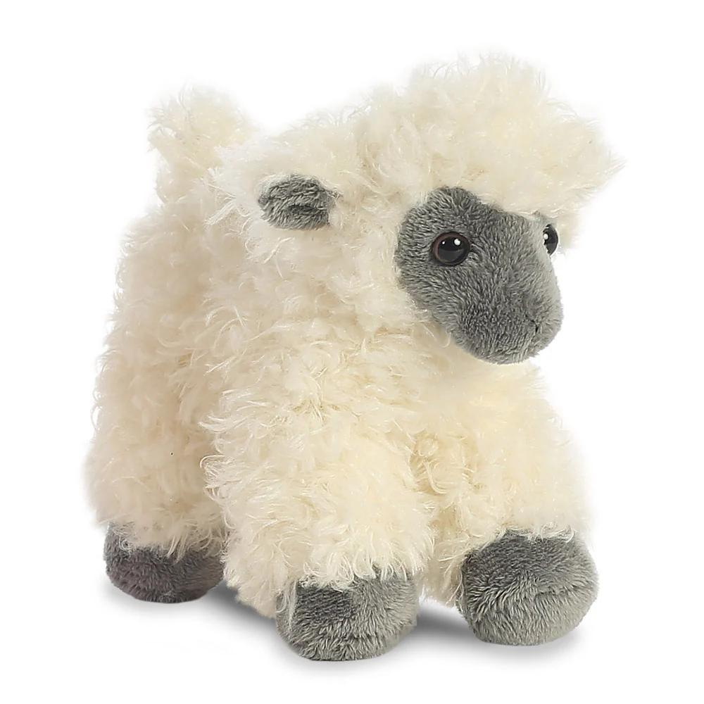 Mini Flopsies Black-Faced Sheep Soft Toy - Image 2