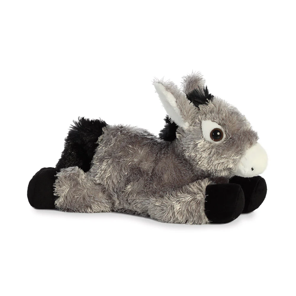 Mini Flopsies Donkey Soft Toy - Image 2