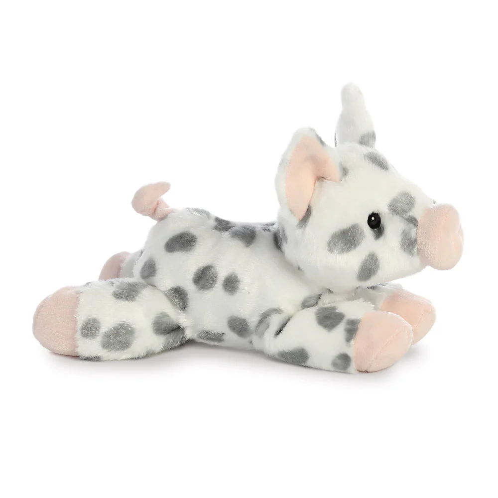 Mini Flopsies Spotted Pig Soft Toy - Image 2