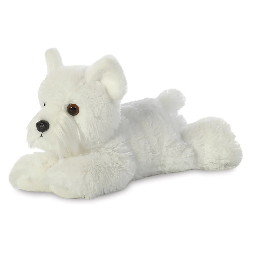 Mini Flopsies Westie Dog Soft Toy - Image 3