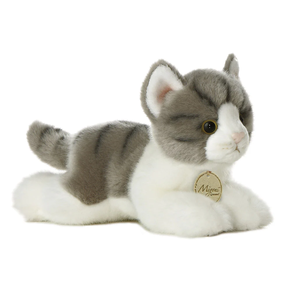 Miyoni Tabby Cat Soft Toy - Image 2