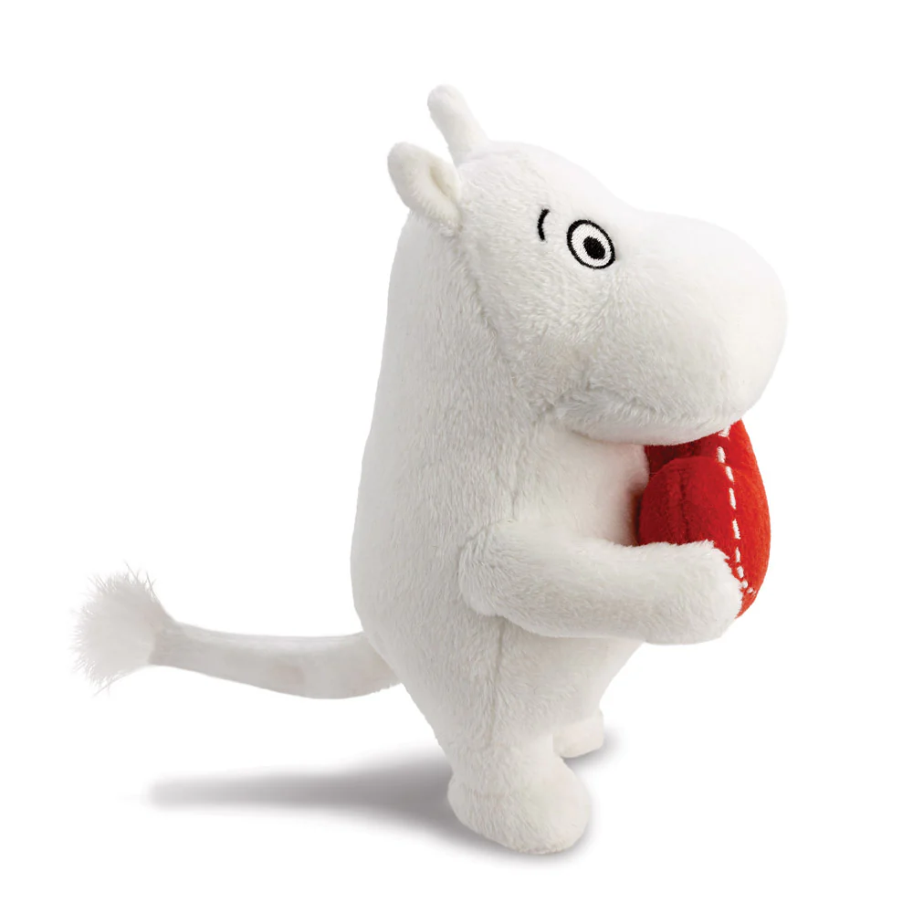 Moomin Standing with Heart Soft Toy - Image 3