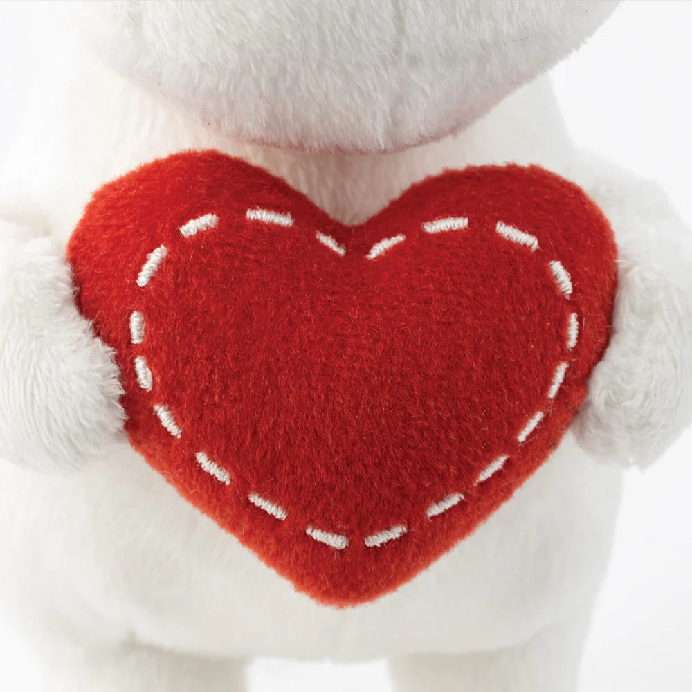 Moomin Standing with Heart Soft Toy - Image 4