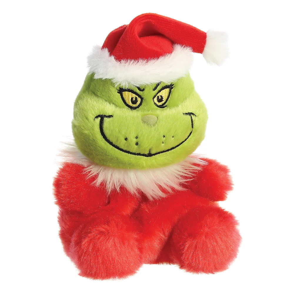 Palm Pal Santa Grinch Soft Toy - Image 3
