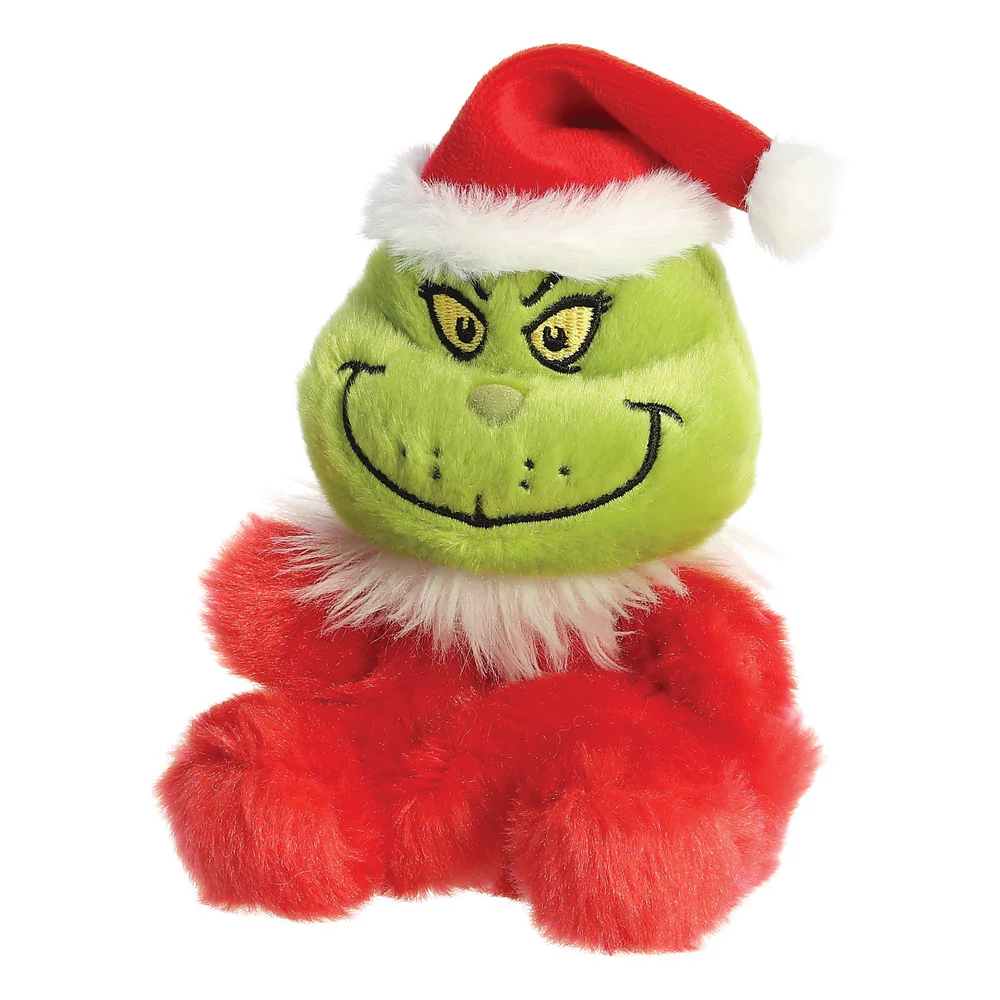 Palm Pal Santa Grinch Soft Toy - Image 8