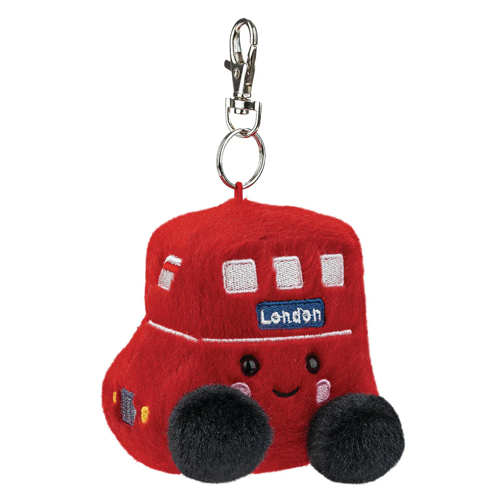 Palm Pals Bertie Red Bus Clip-On - Image 2