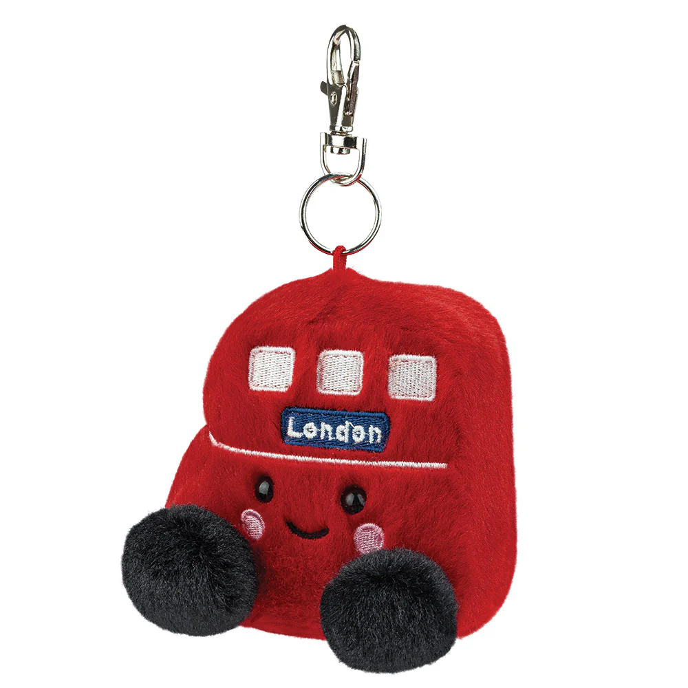 Palm Pals Bertie Red Bus Clip-On - Image 5