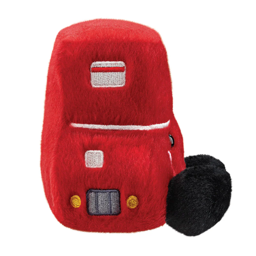 Palm Pals Bertie Red Bus Soft Toy - Image 3
