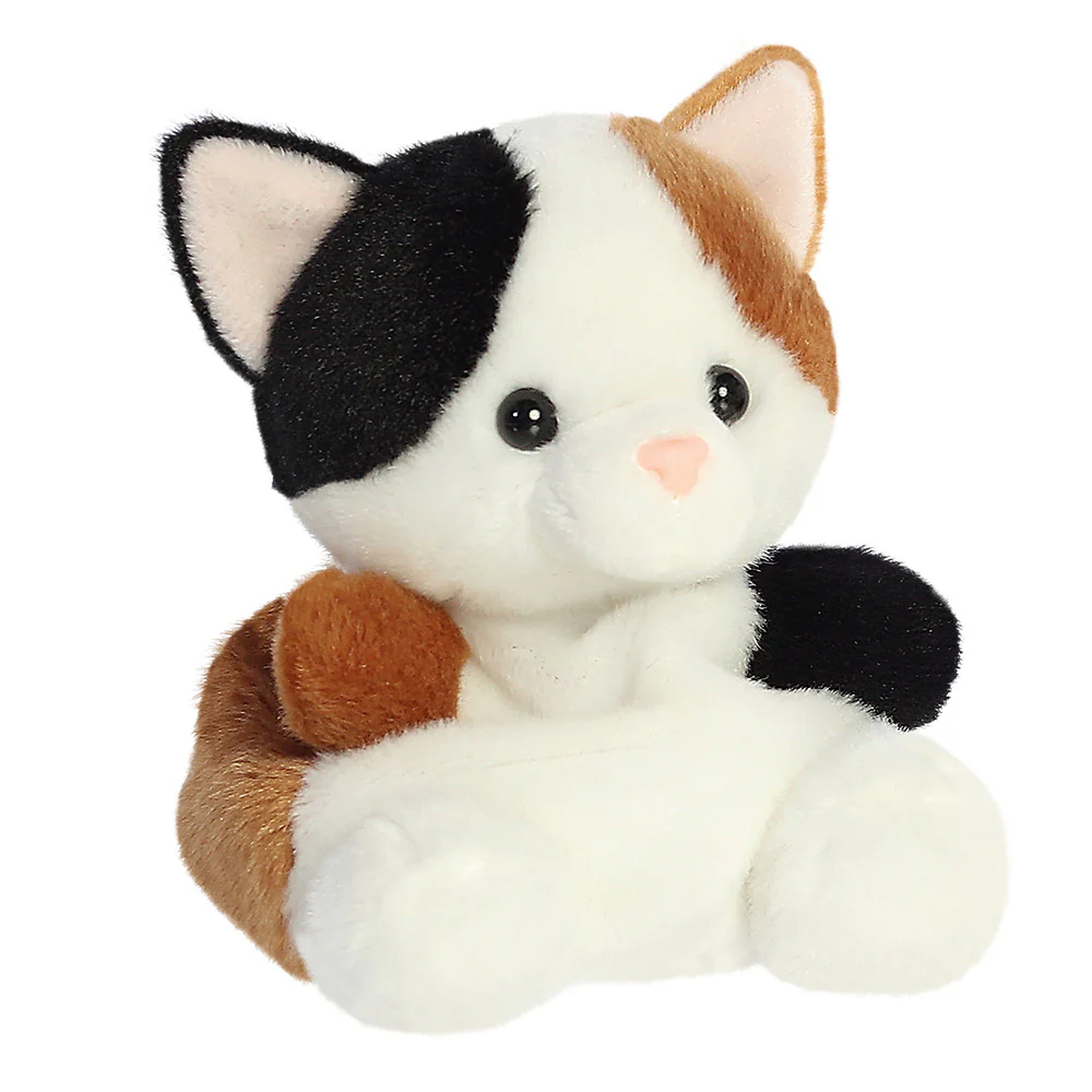 Palm Pals Calico Cat Soft Toy - Image 2