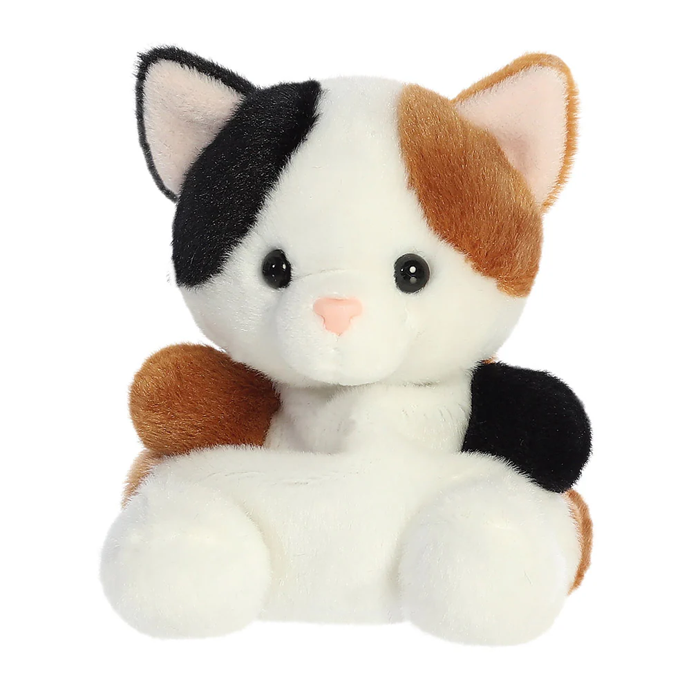 Palm Pals Calico Cat Soft Toy - Image 5