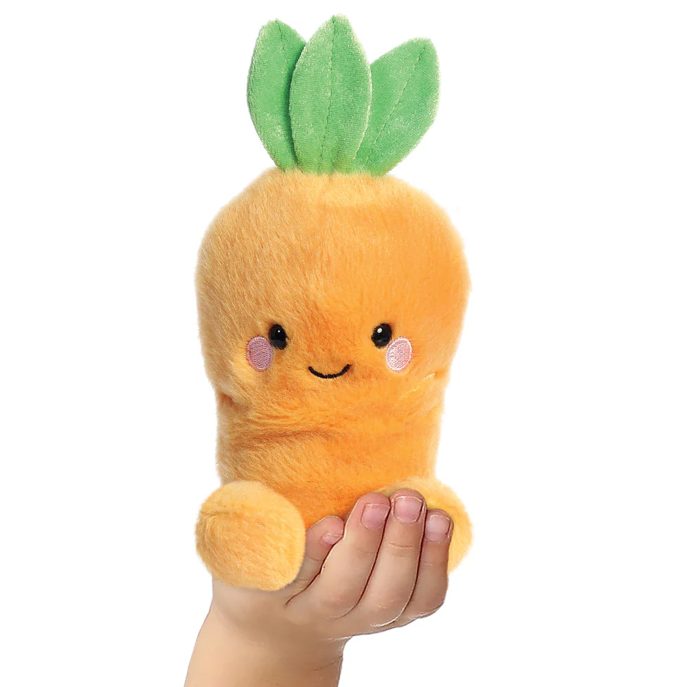 Palm Pals Cheerful Carrot Soft Toy - Image 5
