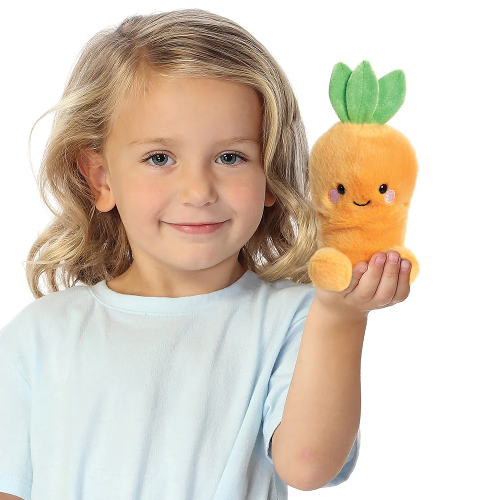 Palm Pals Cheerful Carrot Soft Toy - Image 6